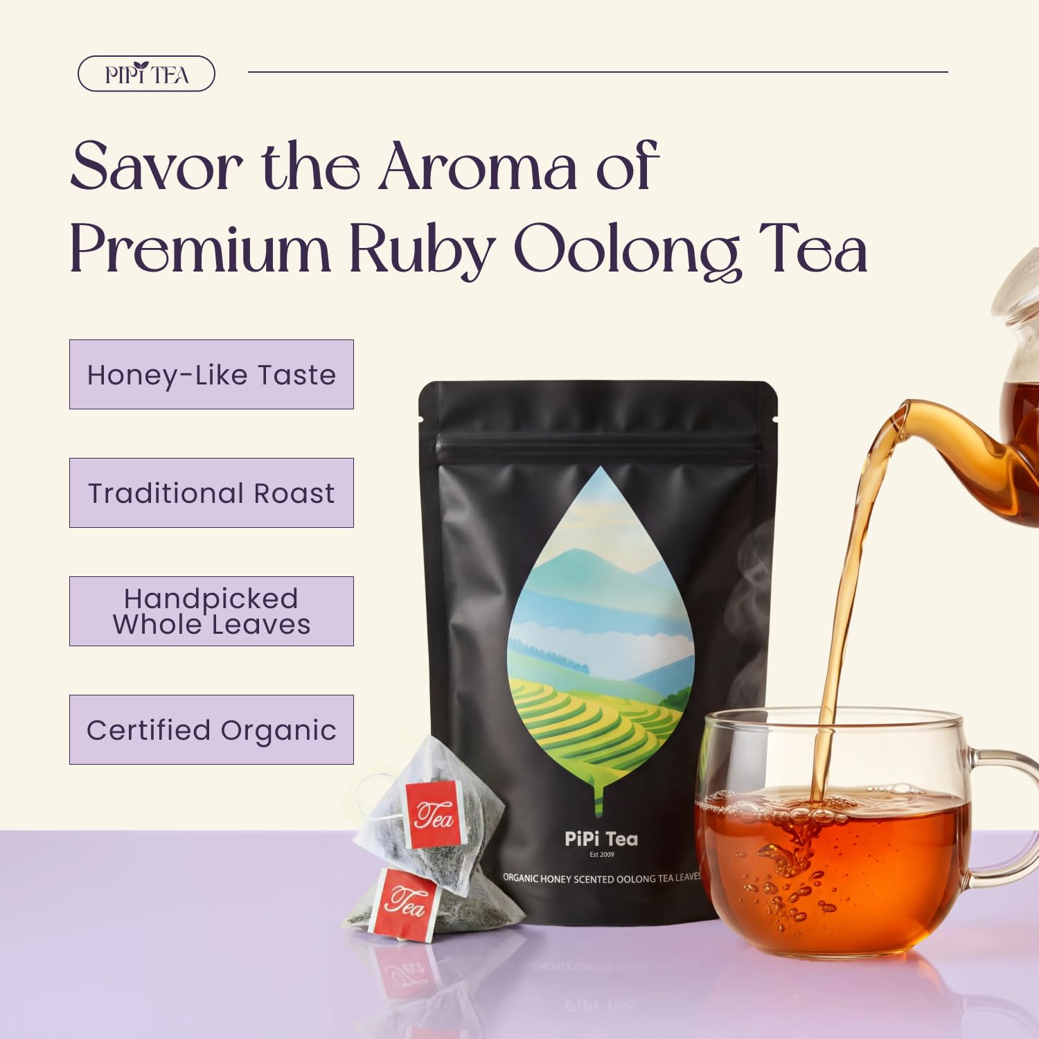 PiPi Tea органичен улун – изглед 2